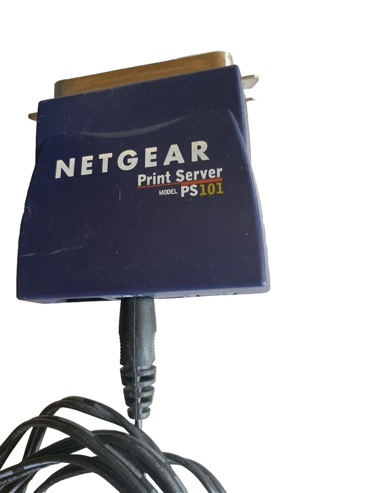 Netgear PS101 Print Server with Power Supply - Image 2 of 3