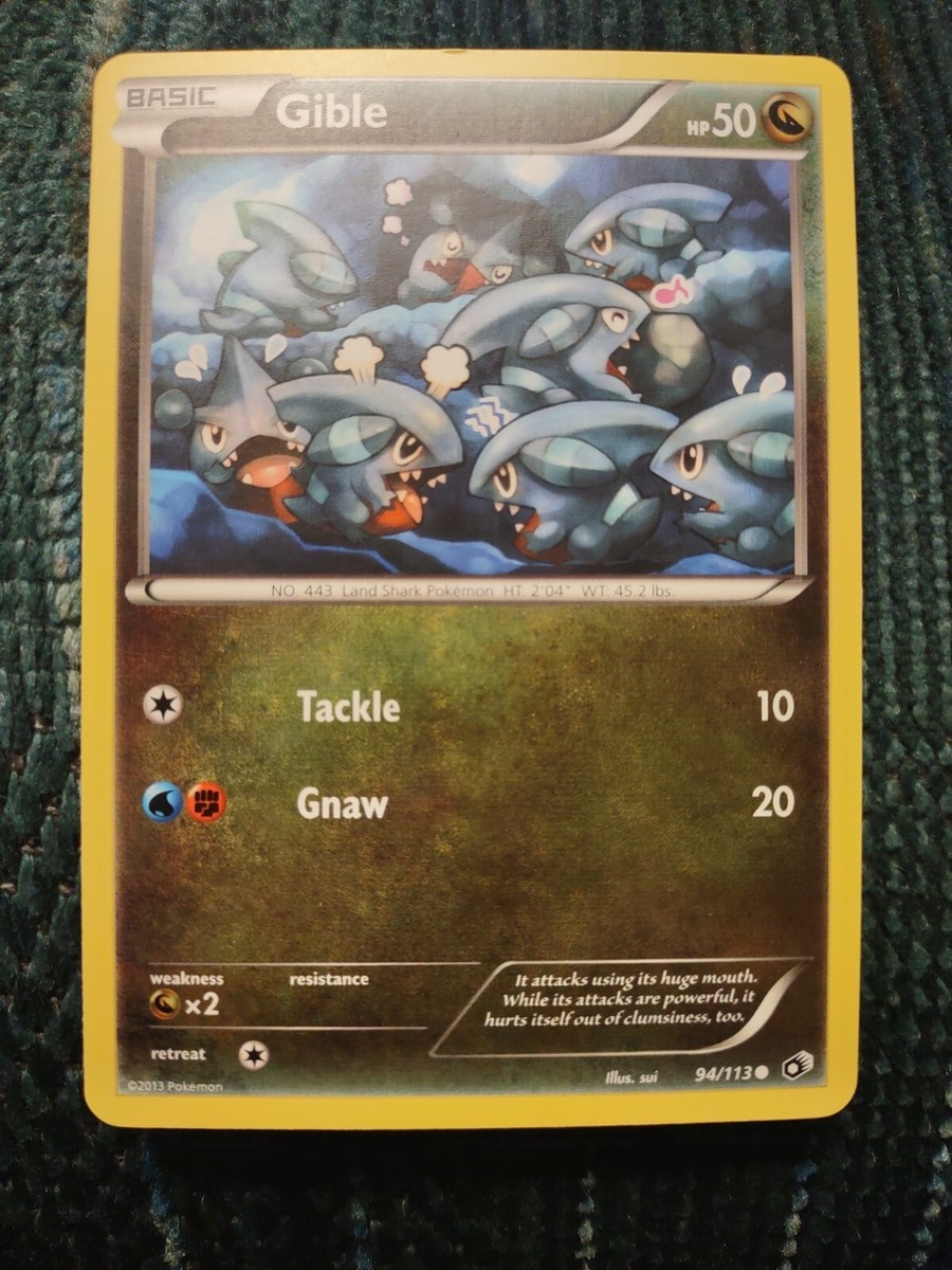 gible pokemon card value Gible 14/17 - Pop Series 9 main image 0
