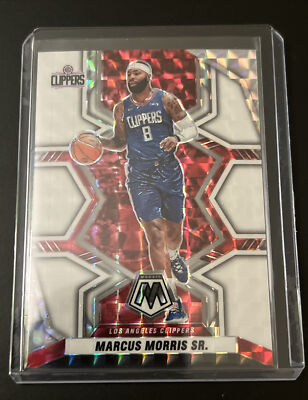 2021-22 Mosaic Marcus Morris Sr White /25
