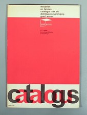Catalogo Meubelen en Lampade Goed Wonen 1964 Martin Visser Friso Kramer Artifort