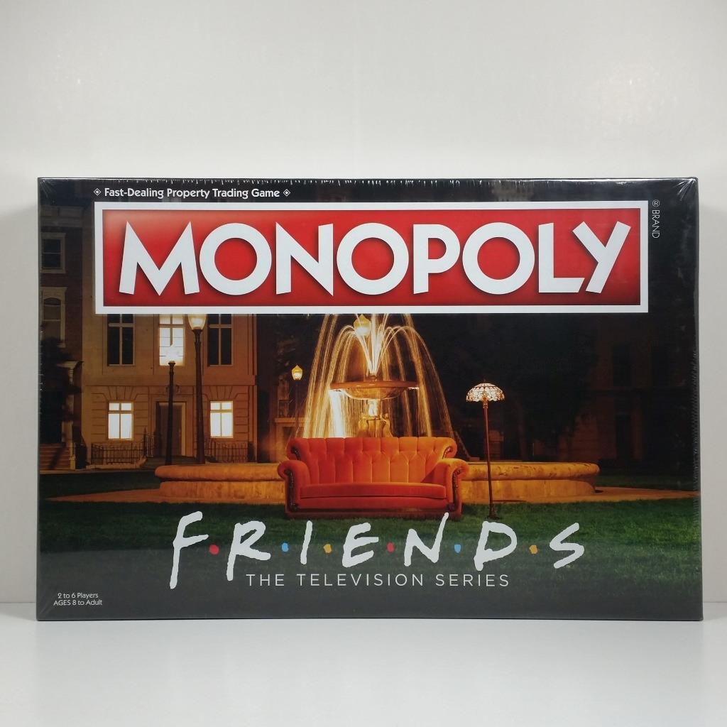 Friends Edition Monopoly Board Game TV Television 2021 Sealed USAopoly
