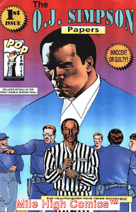 OJ SIMPSON PAPERS (1995 Series) #1 Fine Comics Book Popularna WYPRZEDAŻ, ograniczona WYPRZEDAŻ
