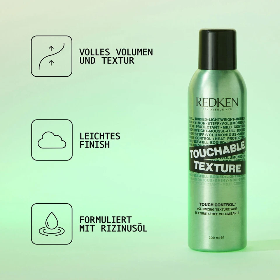 Redken Touchable Texture 200 ml - deutsche Produkte, kein Import - Bild 2 von 3