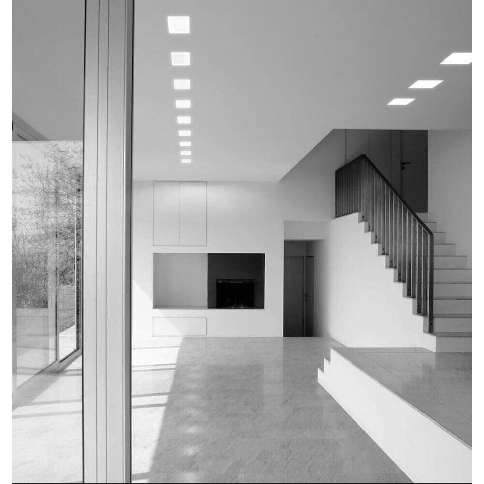 2X 18W LED Panel Ceiling Lights Recessed Down Lamp Cool White Kitchen