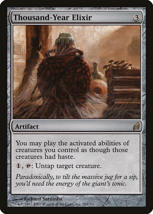 Thousand-Year Elixir x1 - Lorwyn (LRW) - EX/NM - 4RCards