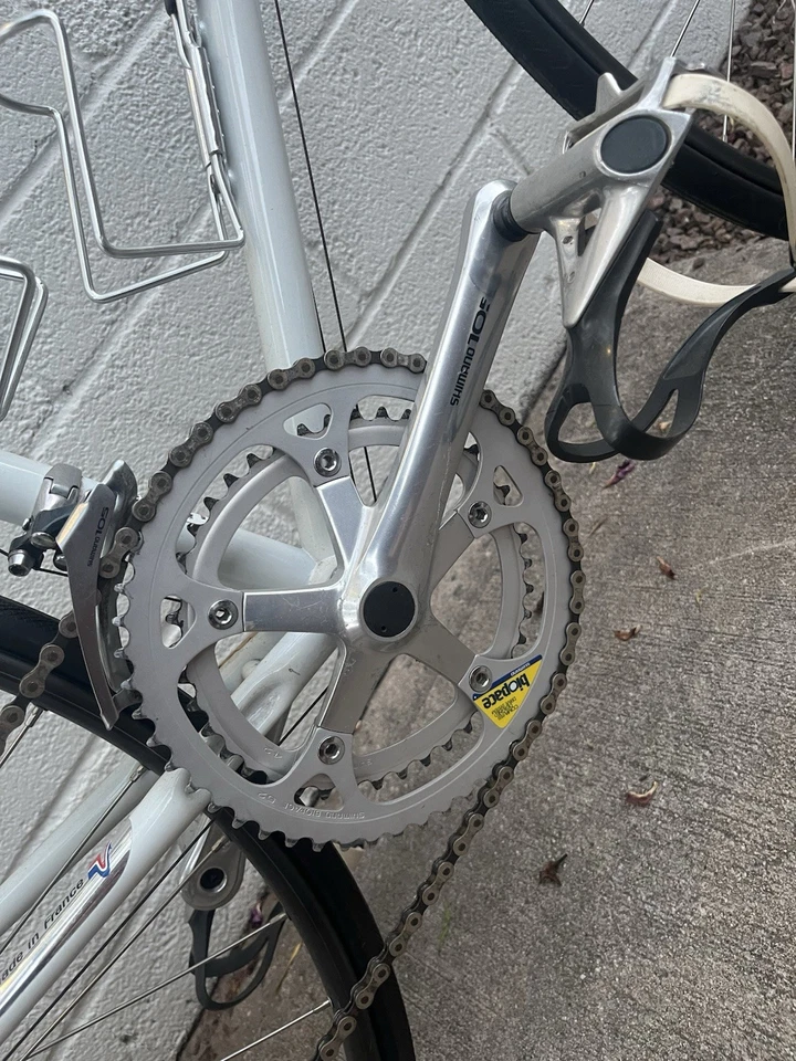 1988 Peugeot Triathlon Vintage Road Bike 501 Chrom-alloy 700c Size Large - Image 4 of 4