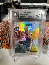 2013-14 PANINI CRUSADE RUDY GOBERT BEST RAINBOW BLACK 1/1 NATIONAL /5 GREEN GOLD