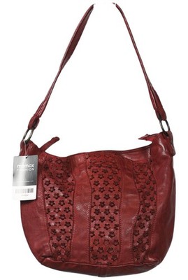 Harbour 2nd Handtasche Damen Umhängetasche Bag Damentasche Leder Rot #rffwm2d