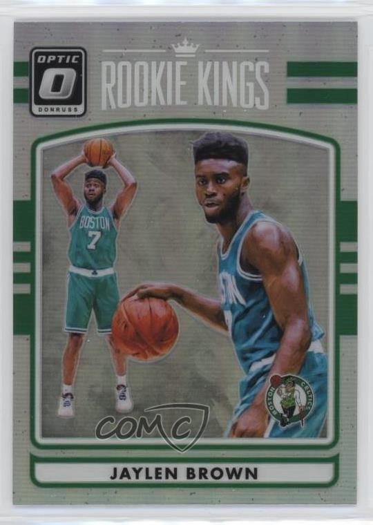 2016-17 Panini Donruss Optic Rookie Kings Holo Silver Prizm Jaylen Brown #3 ms9