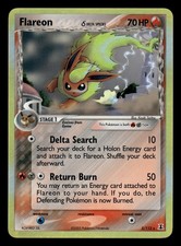 FLAREON Δ 5/113 HOLO RARE DELTA SPECIES POKEMON NM on eBay