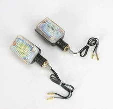 K&S Technologies 25-8039 fits Mini™-Stalk Marker Lights - Black with Rainbow Len