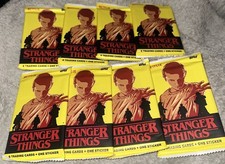 8 2018 TOPPS STRANGER THINGS SEASON 1 RETAIL PACKS. HTF. POPULAR.