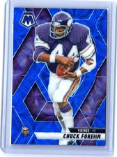 2025 Panini Mosaic #161 Chuck Foreman Blue Scope