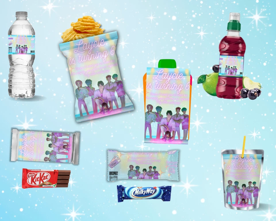 K Pop Demon Hunters – Custom Kids Birthday Decorations & Goody Bags UK - Image 2 of 4