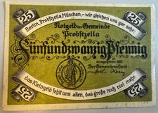 05-14  Probstzella, 25 Pfennig, 1921, Erh.: XF