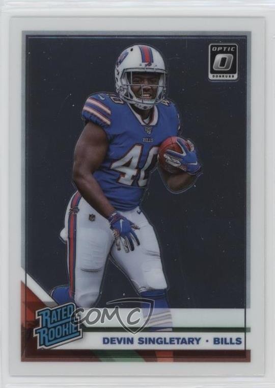 2019 Panini Donruss Optic Rated Rookie Devin Singletary #178 1c3k