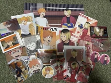 Haikyuu Hinata Shoyo Kageyama Kenma Collectible Postcards Badges Anime Japan