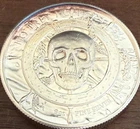 2 OZ  99.9%  Pure Silver High Relief No Prey No Pay Pirate Round