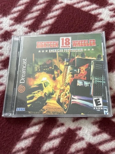 EIGHTEEN WHEELER Sega Dreamcast Game American Pro Trucker
