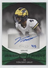 2022 Sage Aspire Green /5 Vincent Gray #ASP-VG Auto 1m1a