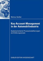 Markus Seidler | Key-Account-Management In Der Automobilindustrie | Taschenbuch