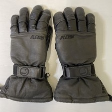 Swany Women's Flexor Hydrofil Black Leather Gloves Ladies Size Medium M 