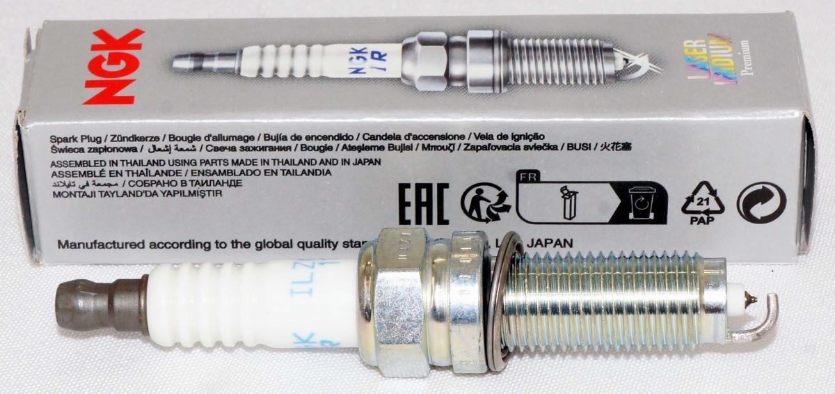 4 Pack Genuine NGK 5787 Laser Iridium Spark Plugs ILZKR7B11S for