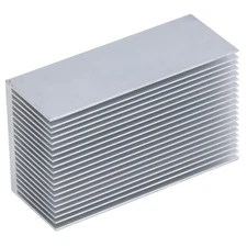 With Adhesive 2Pcs Aluminum Electronic Radiators Fast Heat Dissipation Anti