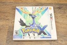 Authentic Pokemon X Nintendo 3DS CASE ONLY - NO GAME