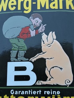 Brockmann's Zwerg Marke Sau Zuckerguss