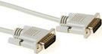 ACT 5 Meter Seriell 1:1 Anschluss Kabel 15 Pin D-TOB Stecker D-Sub Stecker D