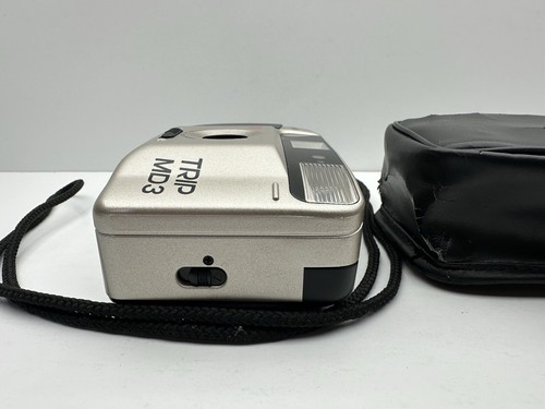 Olympus Trip MD3 35mm Point & Shoot Film Camera Gold And Black Cleaned Tested - Picture 6 of 14