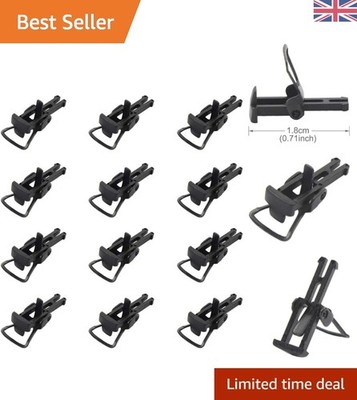 Langlebige 12-teilige schwarze Kupplungen für HO-Spur Züge - Feinmotorik-Skill-Booster