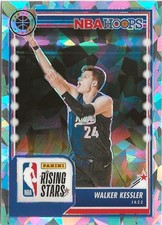2023-24 Panini Hoops Premium Stock Walker Kessler Silver Prizm SP Utah Jazz