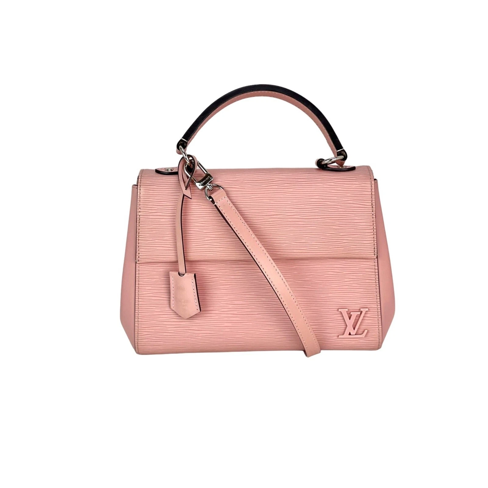 LOUIS VUITTON（LV） Borsa a tracolla Louis Vuitton Cluny Bb Epi in pelle con manico superiore donna rosa taglia unica