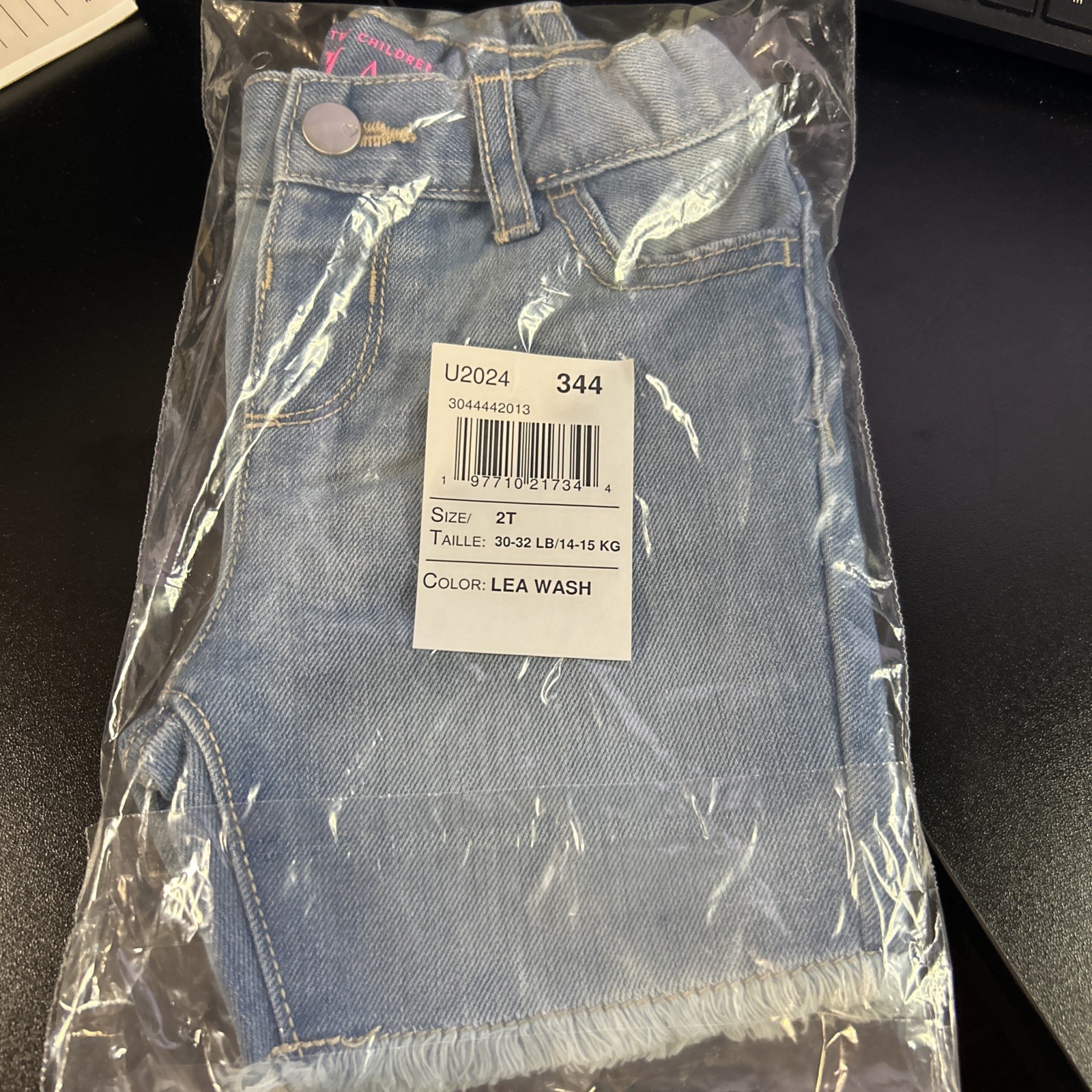 The Children's Place Girls Midi Mid-Long Jean Shorts with Ad