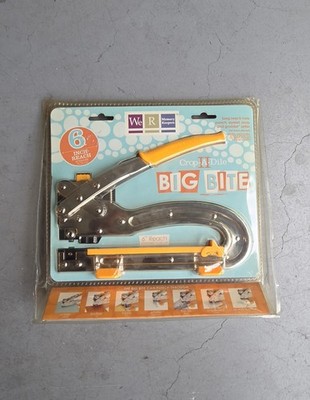 Crop A Dile II Big Bite We R Memory Keepers Hole Punch 6'' Reach Tool/ Open Box