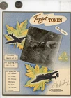 RCAF Target Token WW2 World War Two bombing mission Falaise, France Military
