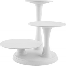 Image of 3 Tier Pillar Cake Stand
