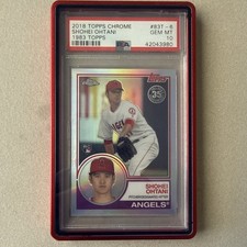2018 Topps Chrome - 1983 Topps Refractor Shohei Ohtani #83T-6 (RC)