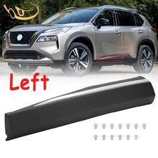 For 2021-2023 2024 Nissan Rogue Front Lower Door Trim Molding Chrome Left Driver