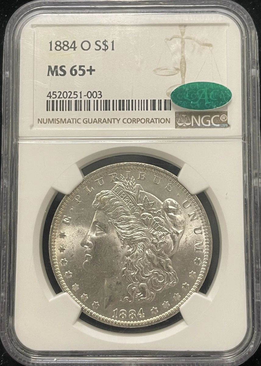 1884 Year Grade MS 65 Morgan Dollars (1878-1921) for sale | eBay