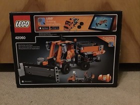 LEGO Technic 42060 Roadwork Crew, Tracks, New, Retired, Sealed, Dent on box.