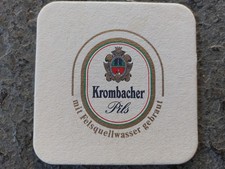 Bierdeckel: Krombacher Pils