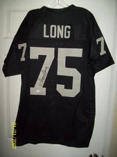 Beckett Certified Oakland Raiders Howie Long Auto/Signed Jersey