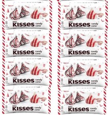 Hersheys Kisses 8-PACK CANDY CANE w Stripes &...