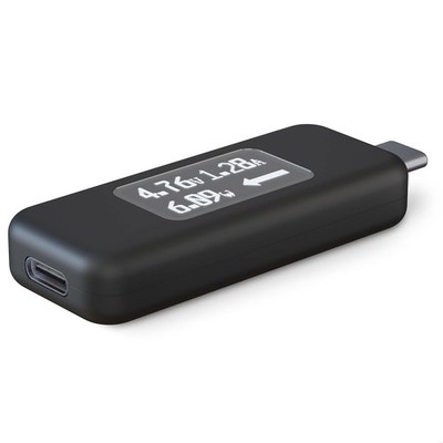 USB C Power Meter Tester for Monitoring USB-C Connections - Digital Multimete...