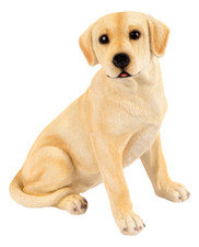 Golden Labrador Ornament Resin Dog Garden or Home Decor Statue H31cm L