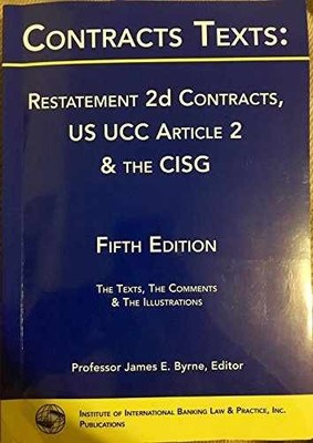 CONTRACTS TEXTS:RESTATEMENT 2D - Paperback, by Professor James E. - Very Good
