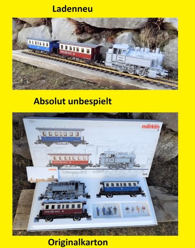 Märklin 5510 Spur 1 Zugset BR80 003 + 2 Wagen Nostalgie Express NEU OVP Figuren | Zustand: Neu